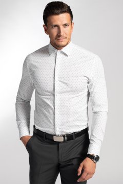 Pánská košile BANDI, model SLIM CAPOLO Bianco