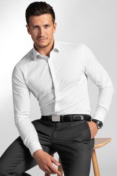 Pánská košile BANDI, model REGULAR CAPOLO Bianco