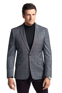 Pánské volnočasové sako BANDI, model TAILORED MAROZZI Basalto