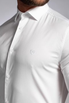 Pánská košile BANDI, model REGULAR LARICCIO Bianco