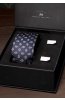 Pánský hedvábný kravatový set, model BASTRE Slim