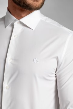Pánská košile BANDI, model SLIM TERAZZO Bianco
