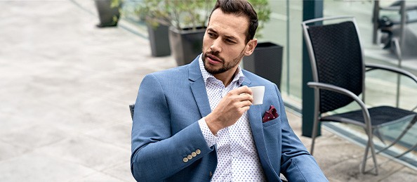 Pánské volnočasové sako BANDI, model DIANELLO Taupe
