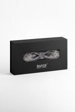 Pánský motýlek BANDI, model SILVERO slim 02
