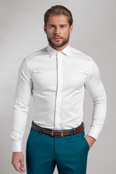 Pánská košile BANDI, model REGULAR LARADUX Bianco