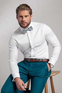 Pánská košile BANDI, model REGULAR LARADUX Bianco