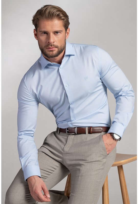 Pánská košile BANDI, model SLIM VILETTO Azzur