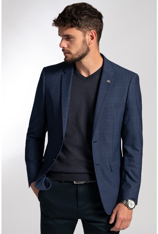 Pánské volnočasové sako BANDI, model TAILORED BENEDIKTO Marin