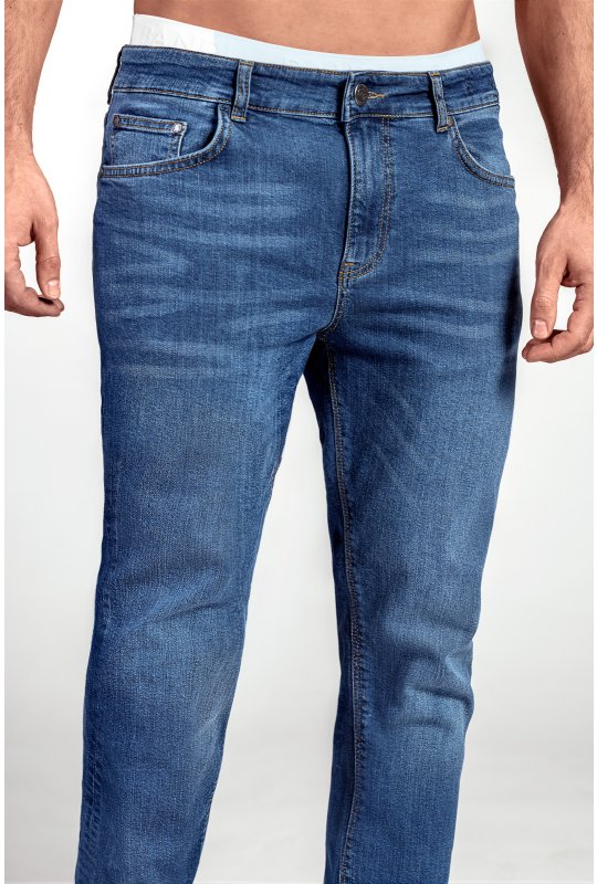Pánské džíny BANDI, model STRAIGHT SANTANA Blu