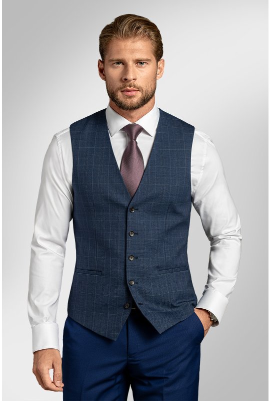 Pánská vesta BANDI, model SLIM ALECO Marin