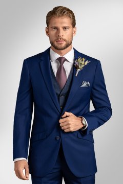 Pánská vesta BANDI, model SLIM ALECO Marin