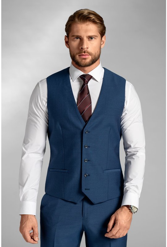 Pánská vesta BANDI, model SLIM LUGIO Blu