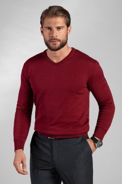 Pánský svetr AREZZIO Rosso v dárkovém boxu
