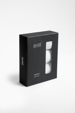 Pánské boxerky BANDI, model SANTINO Bianco, 3ks