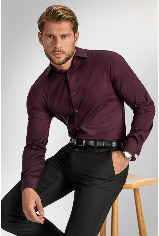 Pánská košile BANDI, model REGULAR PATRONI Sangre