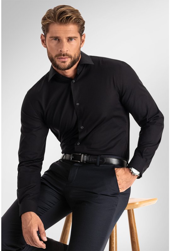 Pánská košile BANDI, model REGULAR PATRONI Nero