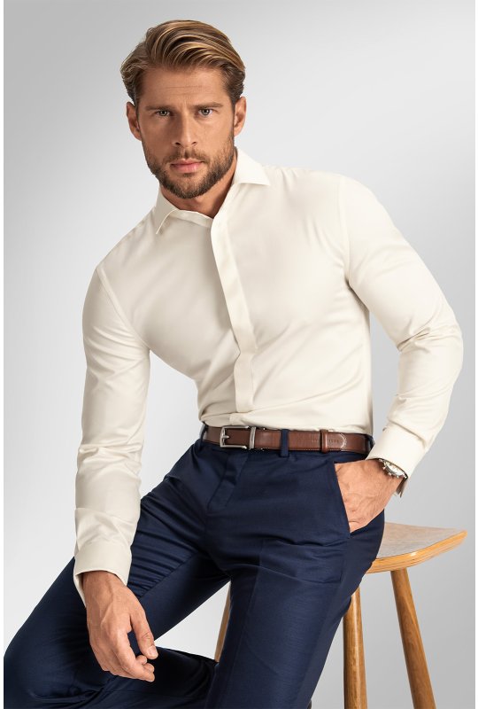 Pánská košile BANDI, model REGULAR THEODUX Cremo