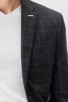 Pánské sako BANDI, model TAILORED VEZZARO Antracit
