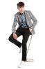 Pánské kalhoty BANDI, model STRAIGHT FIT PETRANO Nero