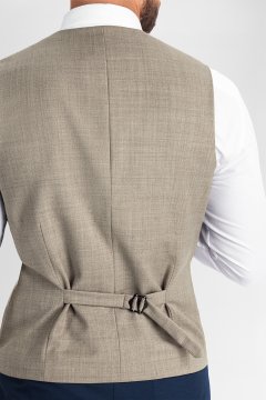 Pánská vesta BANDI, model TAILORED PONTARELLI Sabbia