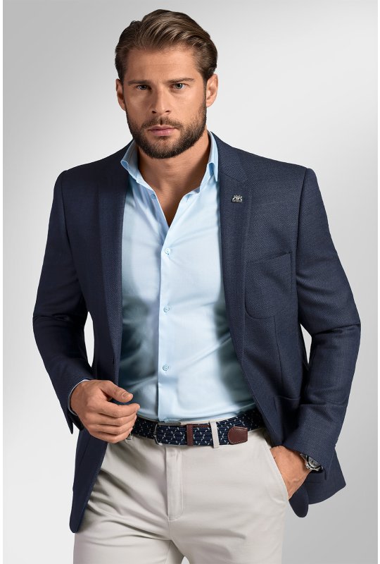 Pánské volnočasové sako BANDI, model TAILORED PIEDRO Marin
