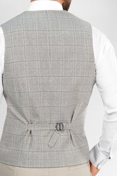 Pánská vesta BANDI, model TAILORED INCERATI Sabbia