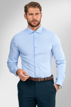 Pánská košile BANDI, model SLIM RISTONCI Azzur