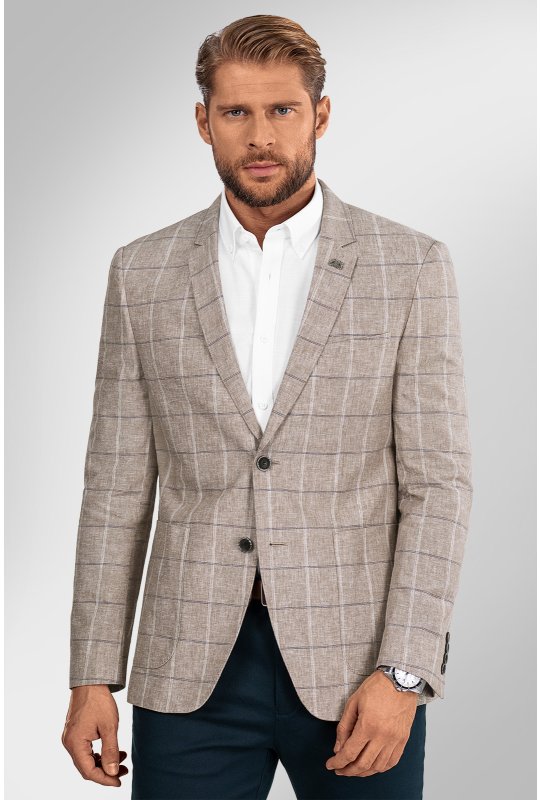 Pánské sako BANDI, model TAILORED JEREMIO Sabbia