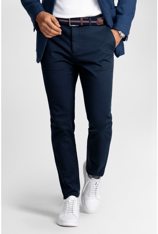 Pánské kalhoty BANDI, model STRAIGHT FIT LANVINO Marin