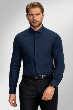 Pánská košile BANDI, model SLIM PATRONI Indaco