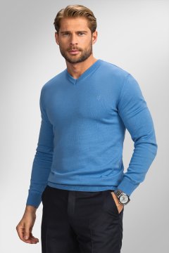 Pánský svetr BANDI, model GARVENTO Celest