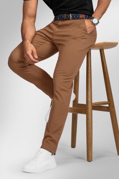 Pánské kalhoty BANDI, model STRAIGHT FIT BENDURO Ochre