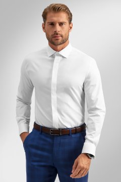 Pánská košile BANDI, model SLIM EMEDUX Bianco