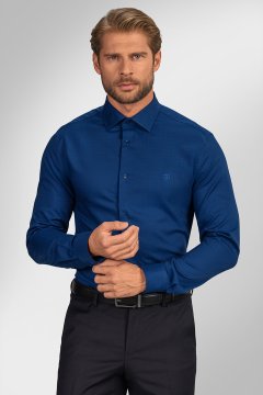 Pánská košile BANDI, model REGULAR ERMINO Indaco