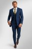 Pánský oblek BANDI RAMONE Indaco, střih SLIM FIT