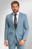 Pánský oblek BANDI ESTATIO Azzur, střih TAILORED FIT