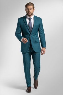 Pánský oblek BANDI MARANELI Petrol, střih SLIM FIT