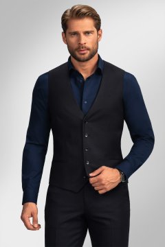 Pánská vesta BANDI, model TAILORED SAVARO Nero