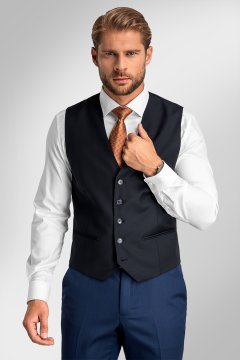 Pánská vesta BANDI, model SLIM FIT VICONTE Marin