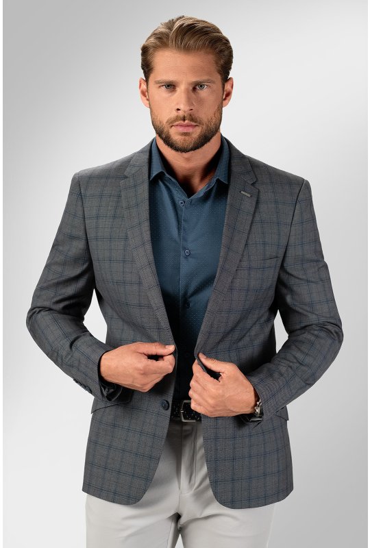 Pánské sako BANDI, model TAILORED MAROZZI Basalto