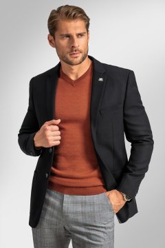Pánské sako BANDI, model SLIM SIMENTO Nero
