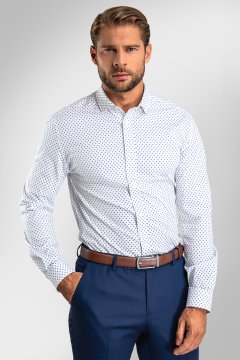 Pánská košile BANDI, model SLIM CELARO Bianco