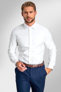 Pánská košile BANDI, model SLIM DIANTO Bianco