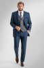 Pánský oblek INNOCENZO Blu, střih SLIM FIT
