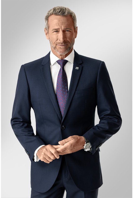 Pánský oblek BANDI CARDENIO Marin, střih TAILORED FIT