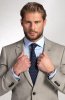 Pánský oblek PONTARELLI Sabbia, střih TAILORED FIT