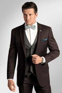 Pánský oblek BANDI TOFFIERO Marin, střih TAILORED FIT