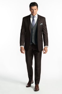 Pánský oblek BANDI TOFFIERO Marin, střih TAILORED FIT