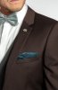 Pánský oblek BANDI TOFFIERO Maron, střih TAILORED FIT