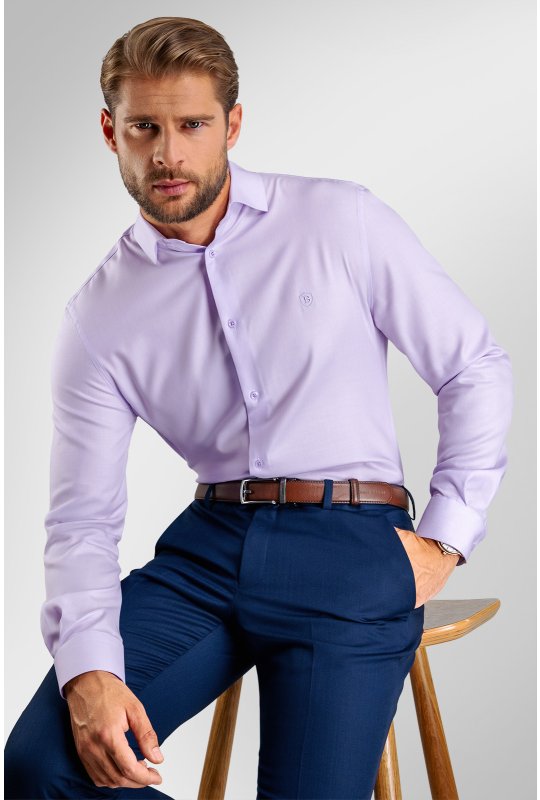 Pánská košile BANDI, model SLIM PORTIO Viola